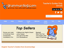 Tablet Screenshot of grammardog.com